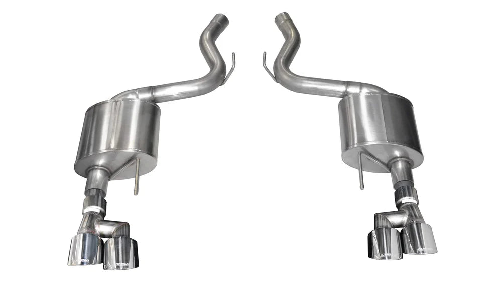 2018-2023 Mustang GT Coupe | Sport, Touring / 3.0 in Axle-Back 4.0 in Twin Tips