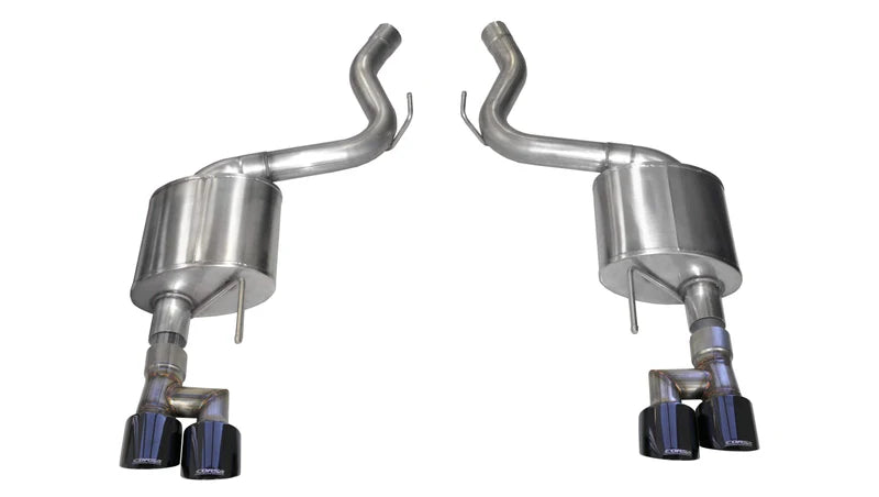 2018-2023 Mustang GT Coupe | Sport, Touring / 3.0 in Axle-Back 4.0 in Twin Tips