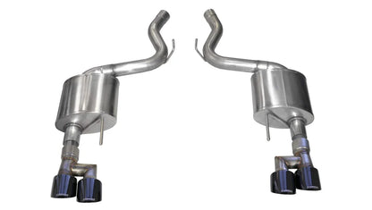 2018-2023 Mustang GT Coupe | Sport, Touring / 3.0 in Axle-Back 4.0 in Twin Tips