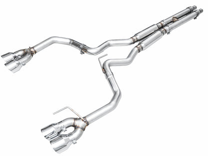 AWE Exhaust Suite for S650 Ford Mustang Quad Tip GT