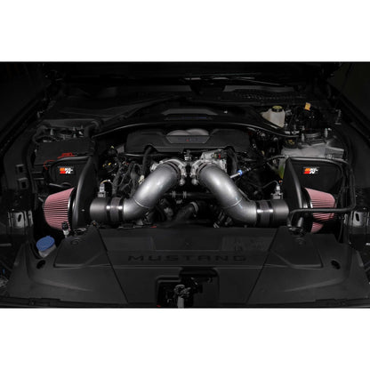 K&N 2024+ Ford Mustang V8 5.0L Typhoon Performance Air Intake System