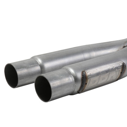 BBK S550 Ford Mustang GT 5.0L Resonator Delete X-Pipe