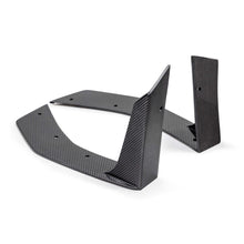 Type-GT5 carbon fiber front splitter wickers for 2024 Ford Mustang