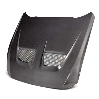 GTD Style Carbon Fiber Hood - S650 Mustang