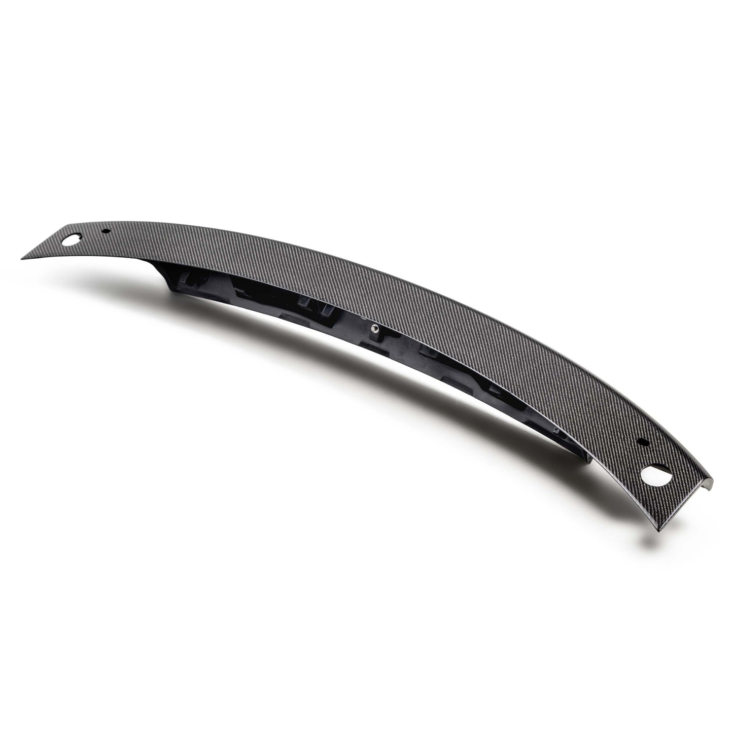 Type-AC carbon fiber rear spoiler module for 2024 Ford Mustang w/outer spoiler holes only