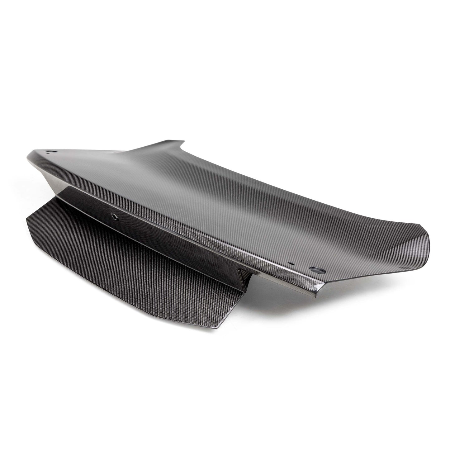 2024+ Mustang Carbon Fiber Decklid Pre-drilled for Spoiler Mounting
