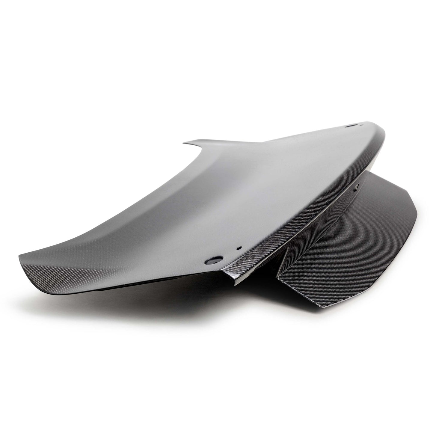 2024+ Mustang Carbon Fiber Decklid Pre-drilled for Spoiler Mounting